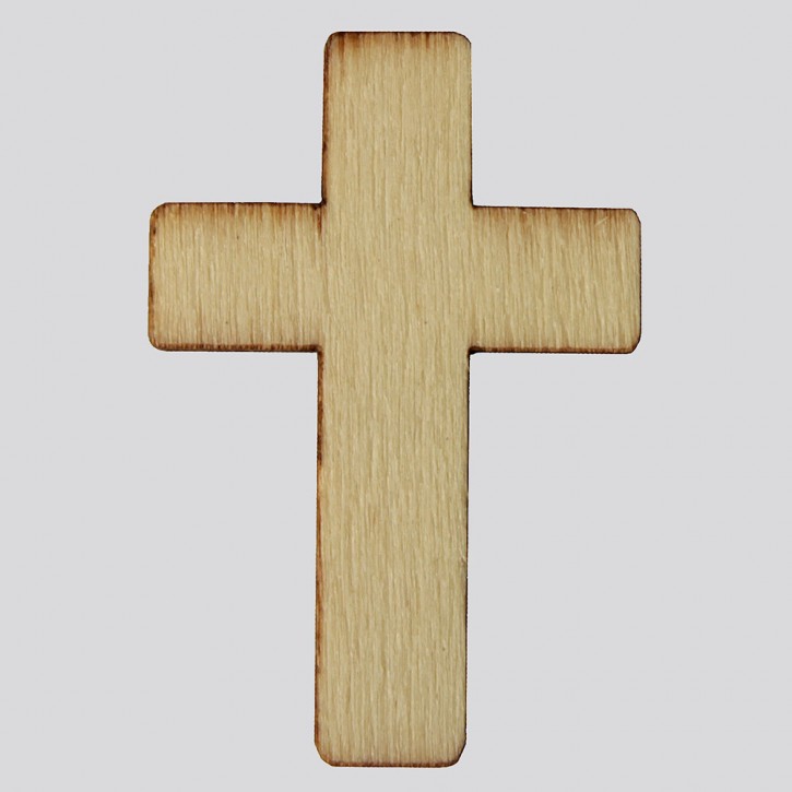 Holzsymbol: Kreuz