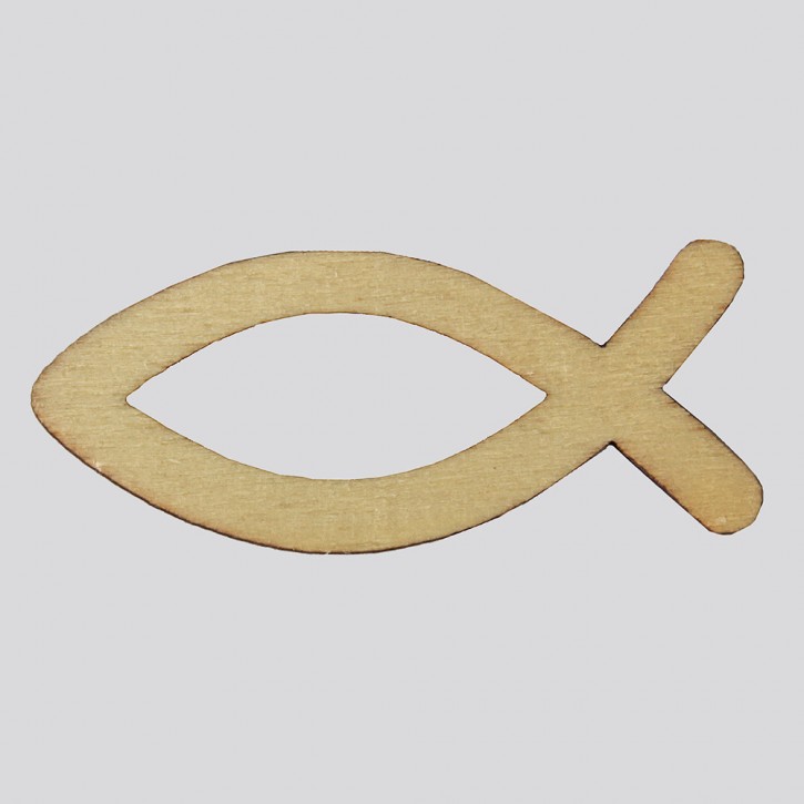 Holzsymbol: Ichthys