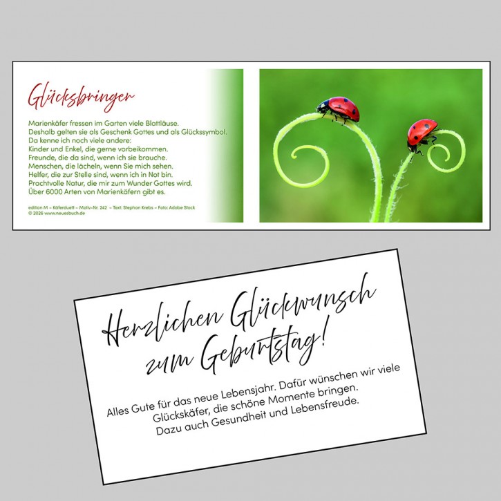 242+ Käferduett mit Innentext