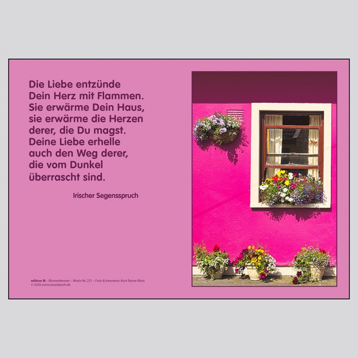 251+ Blumenfenster mit Innentext