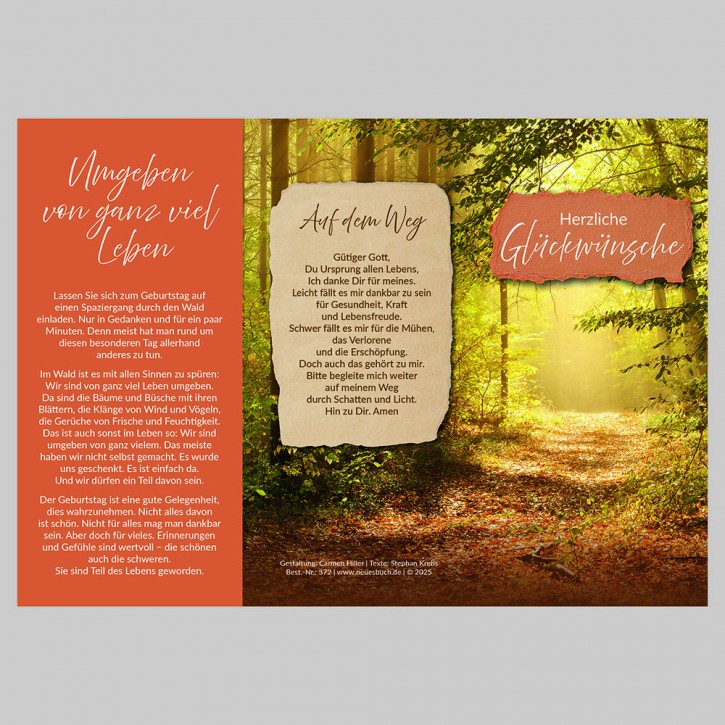 Leporello: Wald + Baum