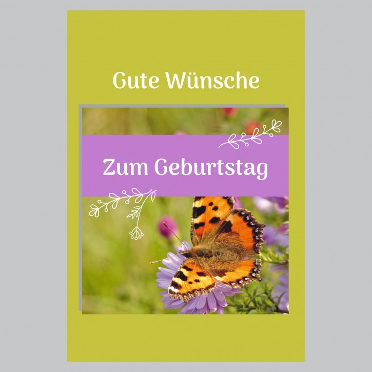 Gute Wünsche - Zum Geburtstag