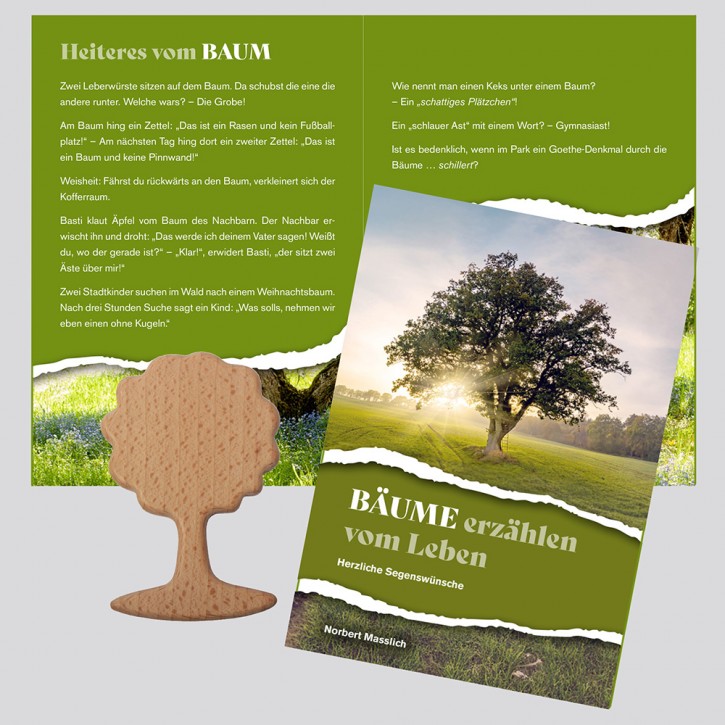 Kombi: Bäume erzählen vom Leben + Symbolhandschmeichler Lebensbaum