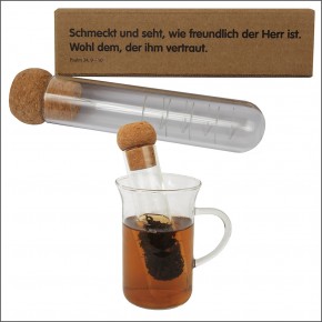 Teefilter Glas