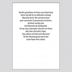 216+ Tür mit Innentext