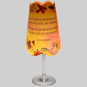 Lampenschirm Blumenmotiv
