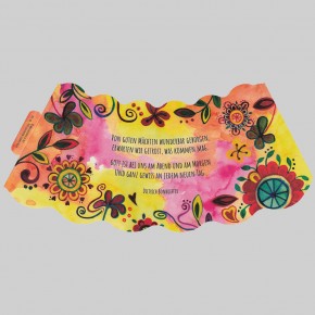 Lampenschirm Blumenmotiv