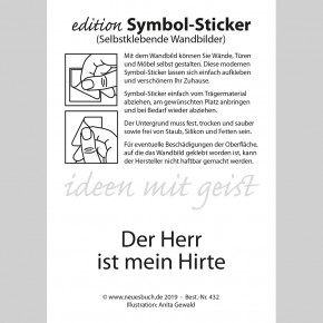 Symbol-Sticker, guter Hirte