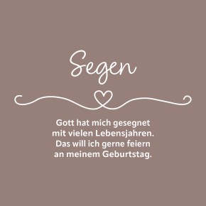 Herzliche Grüße - Mein Herz ist froh