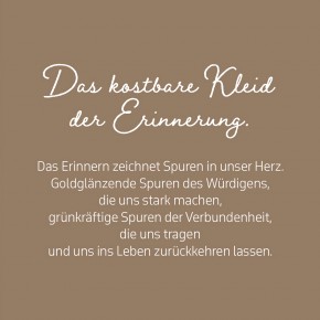Mit herzlicher Anteilnahme - Zur Trauer