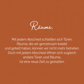 Mit herzlicher Anteilnahme - Zur Trauer