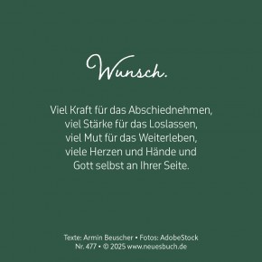 Mit herzlicher Anteilnahme - Zur Trauer