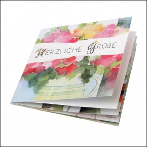 Zum Geburtstag - Herzliche Grüße