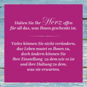Herzliche Segenswünsche - Zum Geburtstag