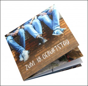 Herzlichen Glückwunsch - Zum 18. Geburtstag