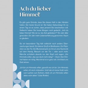 Ach Du lieber Himmel!